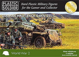 Plastic Soldier WARGAMING Plastic Soldier 15mm WWII German SdKfz 251/C Halftrack (5) Kit