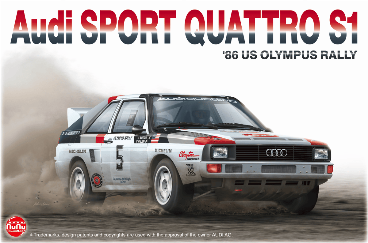 Platz MODEL CARS Platz Model Cars 1/24 Audi Sport Quattro S1 '86 US Olympus Rally