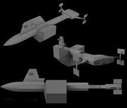 Polar Lights SCI-FI Polar Lights Sci-Fi 1/1000 Star Trek USS Enterprise Space Seed Edition & SS Botany Bay Snap Kit