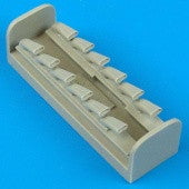 Quickboost Details DETAIL PARTS Quickboost Details 1/32 Bf109G/K Exhausts for HSG