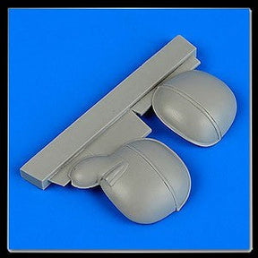 Quickboost Details DETAIL PARTS Quickboost Details 1/32 Bf109G5/14 Correct Gun Bulges for RVL