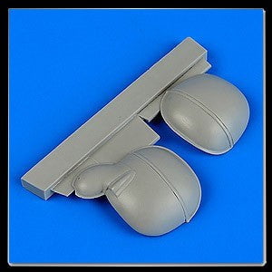 Quickboost Details DETAIL PARTS Quickboost Details 1/32 Bf109G5/14 Correct Gun Bulges for RVL
