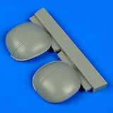 Quickboost Details DETAIL PARTS Quickboost Details 1/32 Bf109G6 Correct Gun Bulges for RVL