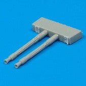Quickboost Details DETAIL PARTS Quickboost Details 1/32 Bf109G6 Gun Barrels for HSG (2)