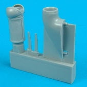 Quickboost Details DETAIL PARTS Quickboost Details 1/32 Bf109G6 Tropical Dust Filter Early for HSG