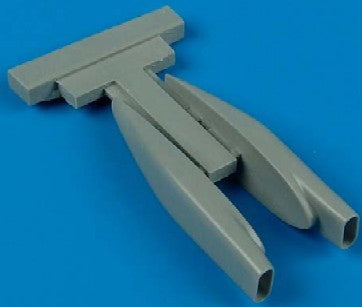 Quickboost Details DETAIL PARTS Quickboost Details 1/32 F105 Air Scoops for TSM