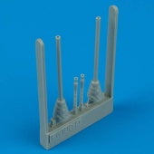 Quickboost Details DETAIL PARTS Quickboost Details 1/32 Fw190D Gun Barrels for HSG & RVL (2)