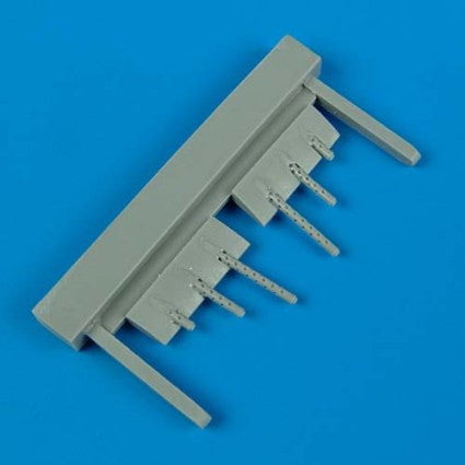 Quickboost Details DETAIL PARTS Quickboost Details 1/48 F6F3 Gun Barrels Late for EDU