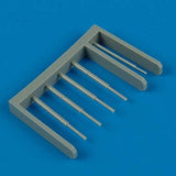 Quickboost Details DETAIL PARTS Quickboost Details 1/72 A1 Skyraider Gun Barrels & Pitot Tube for HSG