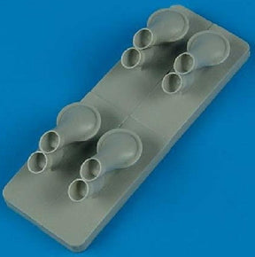 Quickboost Details DETAIL PARTS Quickboost Details 1/72 G8N1 Renzan Exhaust for HSG