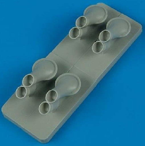 Quickboost Details DETAIL PARTS Quickboost Details 1/72 G8N1 Renzan Exhaust for HSG