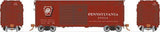 Rapido Rapido 123009-6 PRR X31A Double-Door Boxcar Early Shadow Keystone #69459 HO Scale
