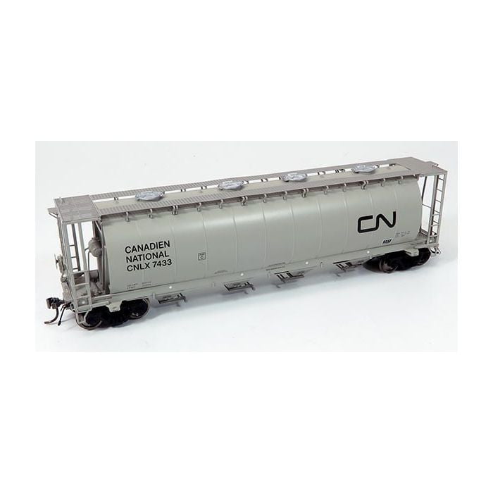 Rapido Rapido 127025 NSC 3800cuft Covered Hopper: CN CNLX Canadian National #7475 HO Scale