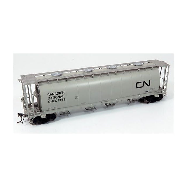Rapido Rapido 127025 NSC 3800cuft Covered Hopper: CN CNLX Canadian National #7475 HO Scale