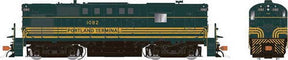 Rapido Rapido 31571 ALCO RS-11 PT - Portland Terminal #1082 (pine green, yellow) w/LokSound & DCC HO Scale