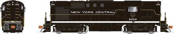 Rapido Rapido 31574 ALCO RS-11 NYC - New York Central #8005 (Capital Scheme, black, white) w/LokSound & DCC HO Scale