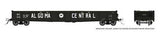 Rapido Rapido 50046A AC - Algoma Central #710 (As-Delivered, balck, Billboard Lettering) 52' 6" Canadian Mill Gondola HO Scale