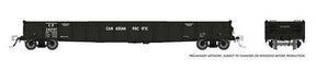 Rapido Rapido 50051A CP - Canadian Pacific #341892 (As-Delivered, black) 52' 6" Canadian Mill Gondola HO Scale