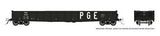 Rapido Rapido 50055A PGE - Pacific Great Eastern #9402 (As-Delivered, black) 52' 6" Canadian Mill Gondola HO Scale
