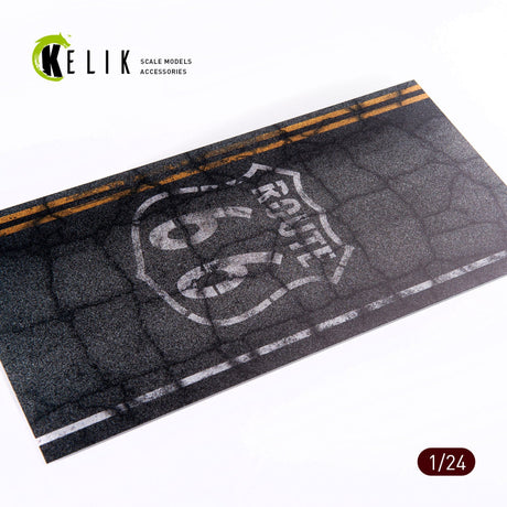 ResKit 1/24 Reskit Route 66 - Base - Acrylic 3 mm (180 x 357 mm) (210 g)