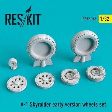 ResKit ResKit 1/32 A-1 Skyraider early version wheels set