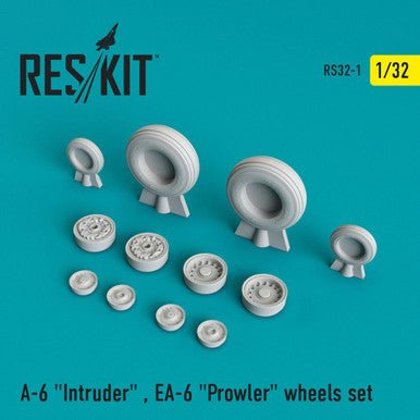 ResKit ResKit 1/32 A-6 "Intruder"  EA-6 "Prowler" wheels set (1/32)