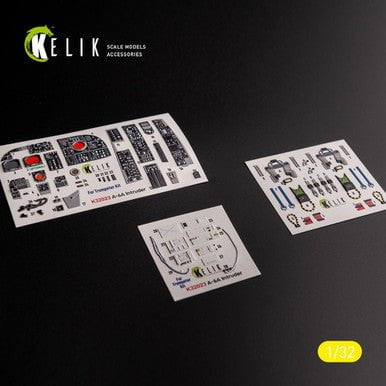 ResKit ResKit 1/32 A-6A Intruder - interior 3D decals for Trumpeter kit
