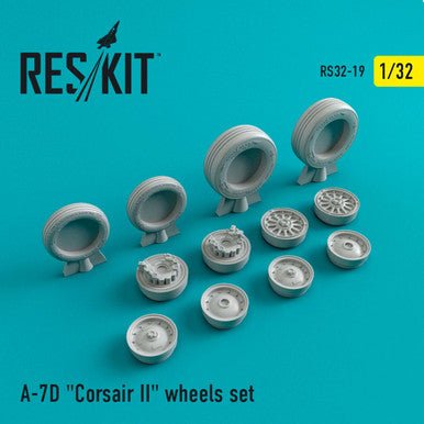 ResKit ResKit 1/32 A-7 "Corsair II"D wheels set (1/32)