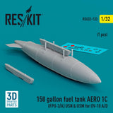 ResKit ResKit 1/32  L5150 gallon fuel tank AERO 1C (FPU-3/A) USN & USM for OV-10 A/D (1 pcs)  (3D Printed) (1/32)