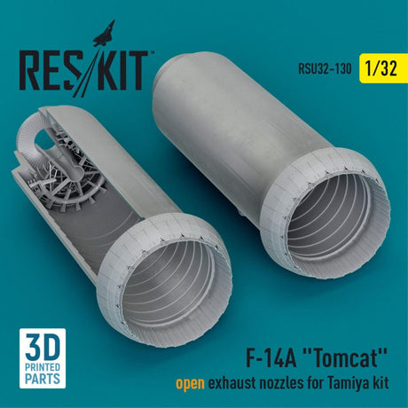 ResKit ResKit 1/32  L5F-14A Tomcat open exhaust nozzles for Tamiya kit (3D Printed) (1/32)