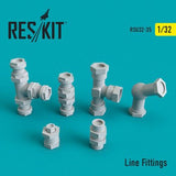 ResKit ResKit 1/32 Line Fittings (1/32)