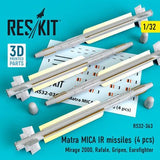 ResKit ResKit 1/32 Matra MICA IR missiles (4 pcs)