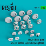 ResKit ResKit 1/35 Kfz.305 Opel blitz wheels set for Tamiya Kit (weighted) (1/35)
