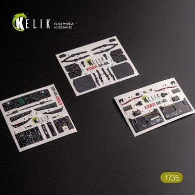 ResKit ResKit 1/35 UH-60L interior 3D decals for Academy kit