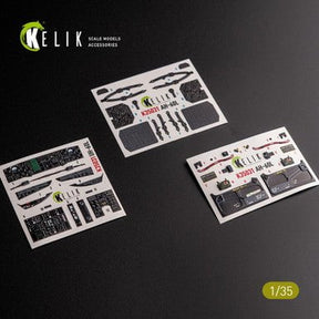ResKit ResKit 1/35 UH-60L interior 3D decals for Academy kit