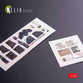 ResKit ResKit 1/48 A-1J Skyraider interior 3D decals for Tamiya kit  (1/48)