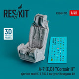 ResKit ResKit 1/48 A-7 (E,D) Corsair II ejection seat IC-2 / IG-2 early for Hasegawa kit (1/48)