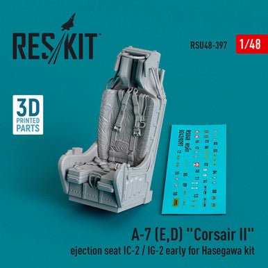 ResKit ResKit 1/48 A-7 (E,D) Corsair II ejection seat IC-2 / IG-2 early for Hasegawa kit (1/48)