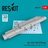 ResKit ResKit 1/48 AN / ALQ-184 ECM pod (short length version)