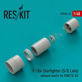 ResKit ResKit 1/48 F-104 Starfighter (S/G Late) exhaust nozzle for KINETIC Kit (1/48)