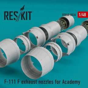 ResKit ResKit 1/48 F-111 F exhaust nozzles for Academy KIT