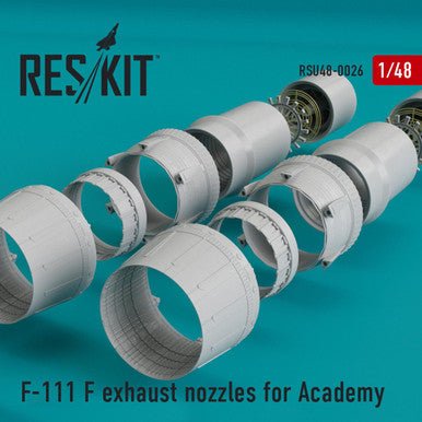 ResKit ResKit 1/48 F-111 F exhaust nozzles for Academy KIT