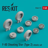 ResKit ResKit 1/48 F-80 Shooting Star (Type 2) wheels set