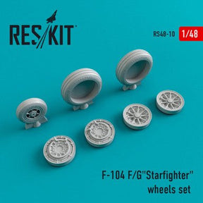 ResKit ResKit 1/48 Lockheed F-104 F/G Starfighter wheels set
