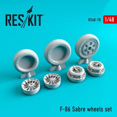 ResKit ResKit 1/48 North American F-86 Sabre wheels set