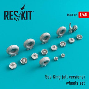 ResKit ResKit 1/48 Sea King (all versions) wheels set