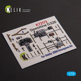 ResKit ResKit 1/72 Dewoitine D.520 - interior 3D decals for Hobby 2000/Hasegawa kit