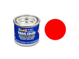 Revell 32125 14ml Tin Enamel Email Color Paint - Luminous Orange Matte