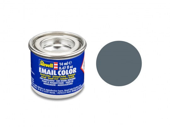 Revell 32179 14ml Tin Enamel Email Color Paint - Greyish Blue Matte