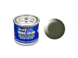 Revell 32361 14ml Tin Enamel Email Color Paint - Olive Green Silk